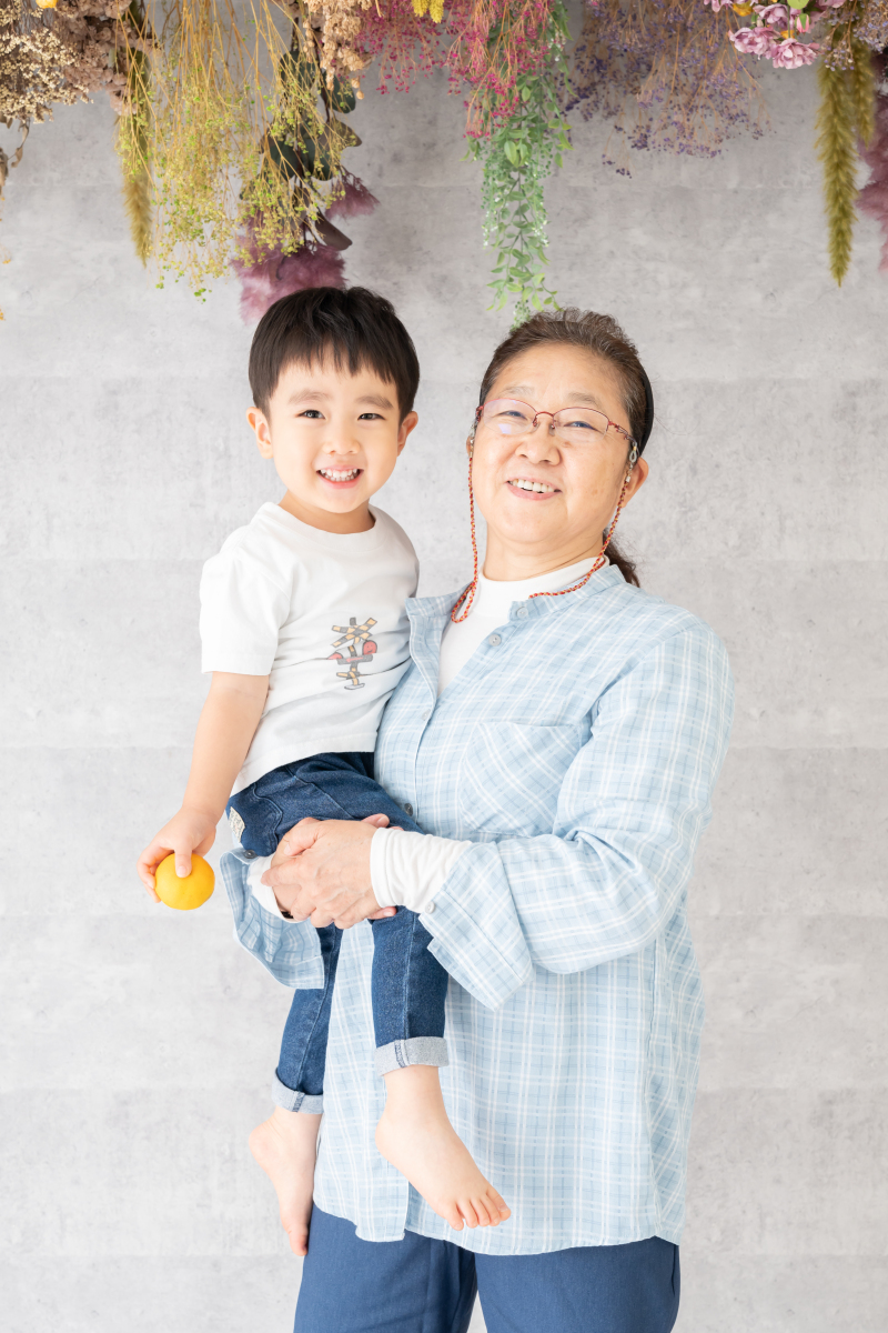 おばあちゃんも一緒に