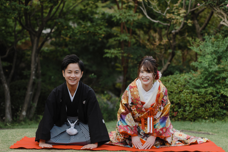 お辞儀ショット