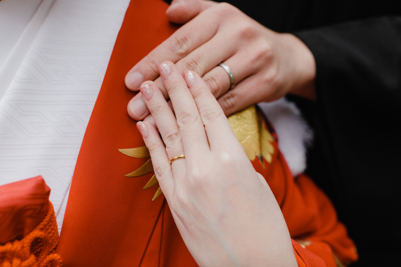 指輪と一緒に！