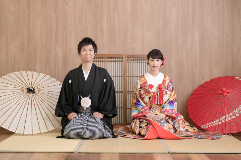 ２人でかっちりと！