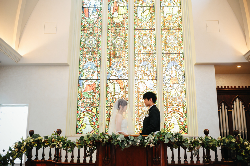 向かい合って・・・♡