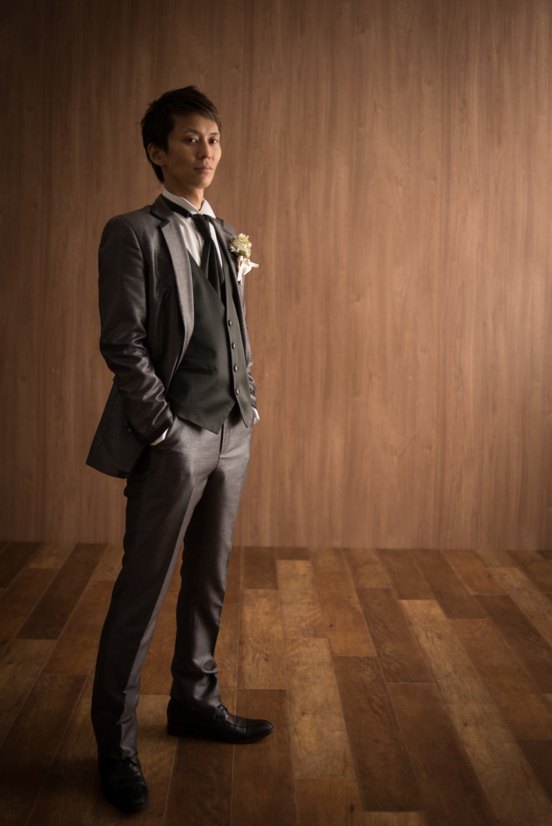 ご新郎様ソロショット