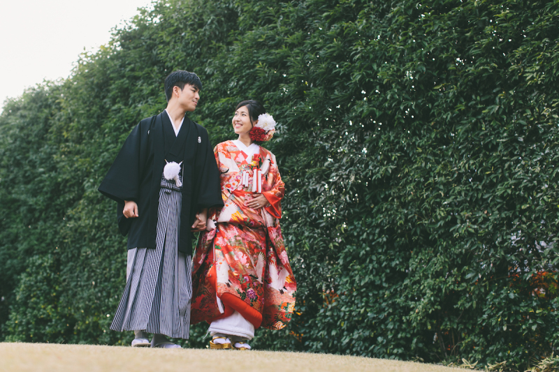 お二人仲良く・・