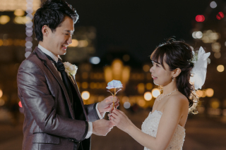 【洋装】ロケーション撮影＋夜景