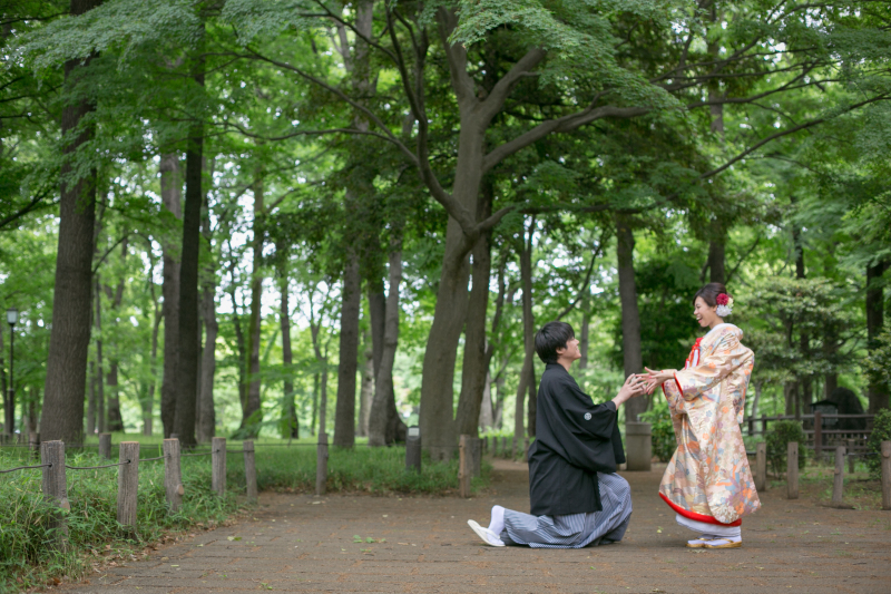 和装でも・・・