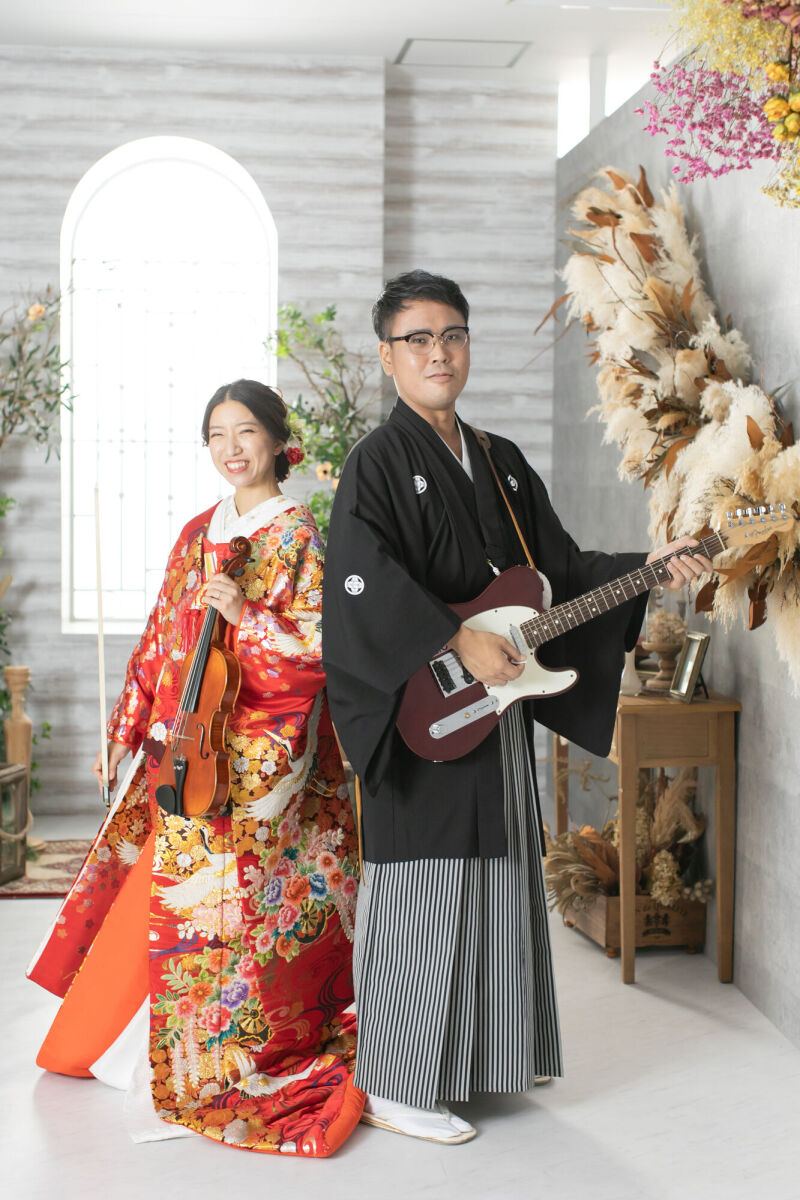 楽器とご一緒に