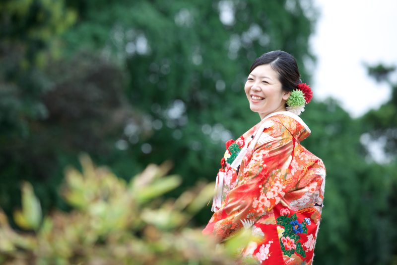 ご新婦様のソロショット