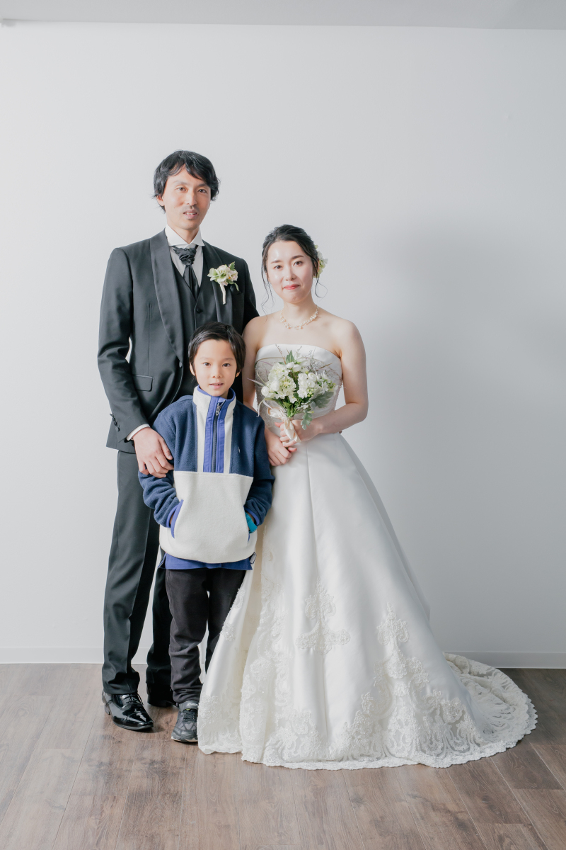 ブーケをもって