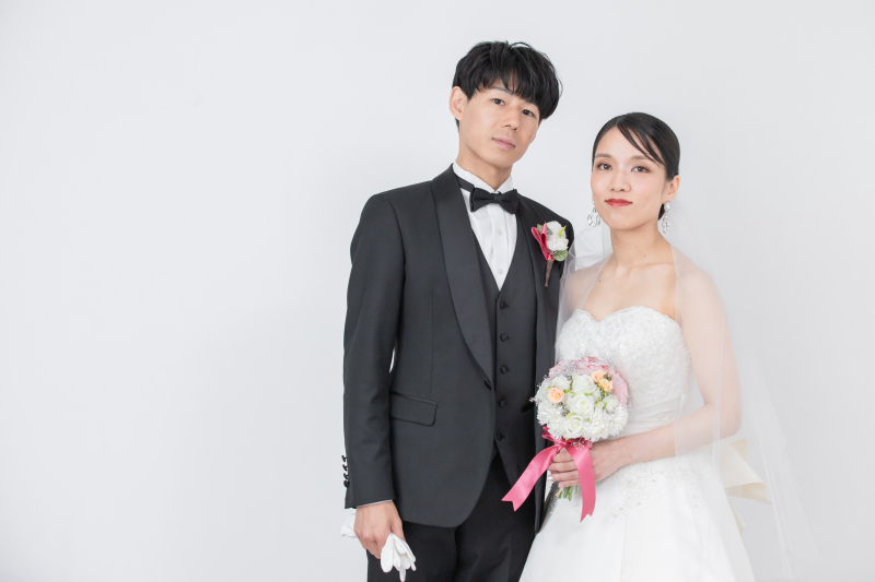 お二人ならんで