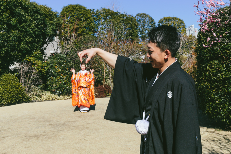 新郎様のイタズラ・・・