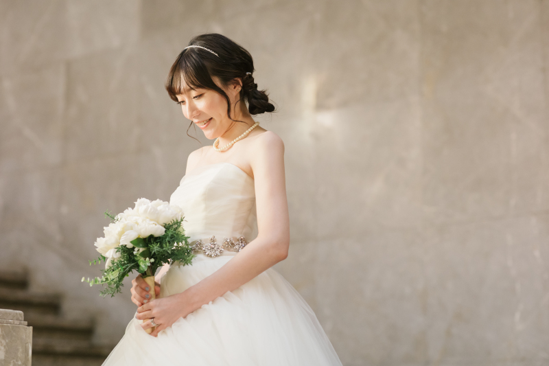 ご新婦様ソロショットも