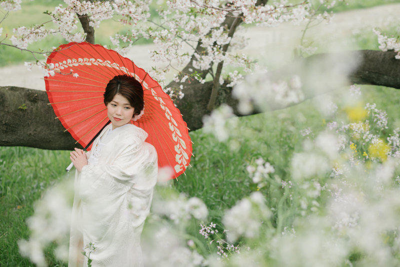 ご新婦様　ソロショット