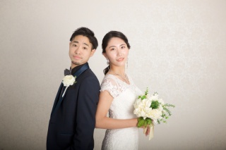 イマドキな可愛い雰囲気でスタジオ撮影