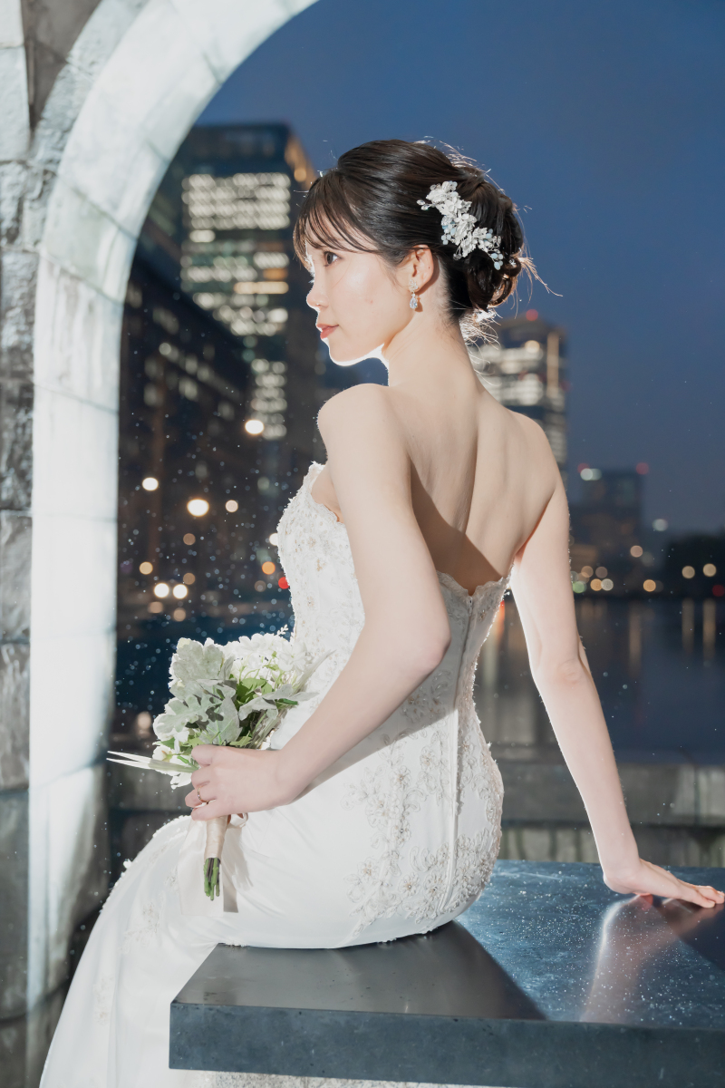 ご新婦様ソロショットも