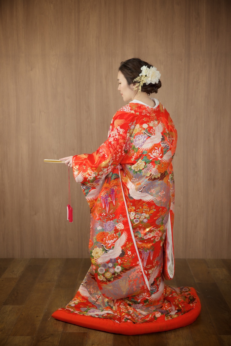 ご新婦様　後ろ姿