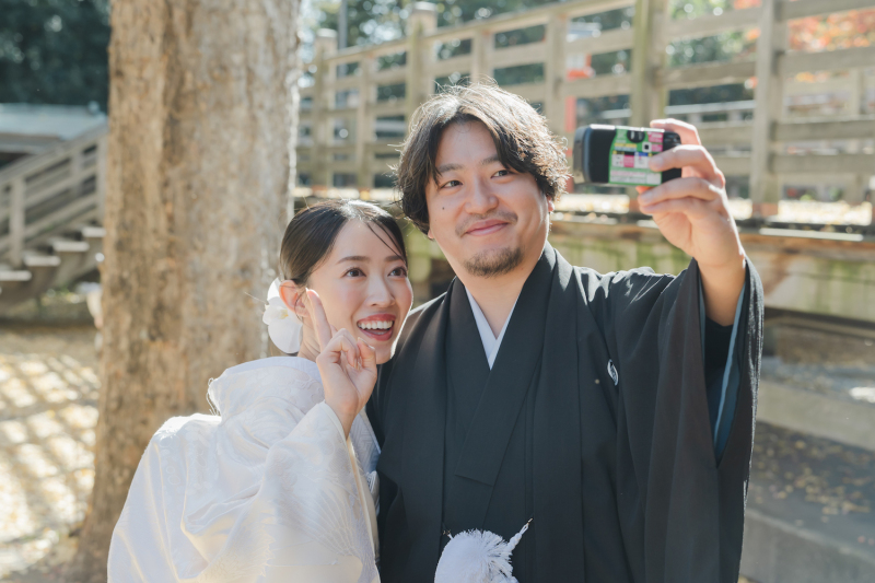 かたくるしくない、自然なショットもぱしゃり♪