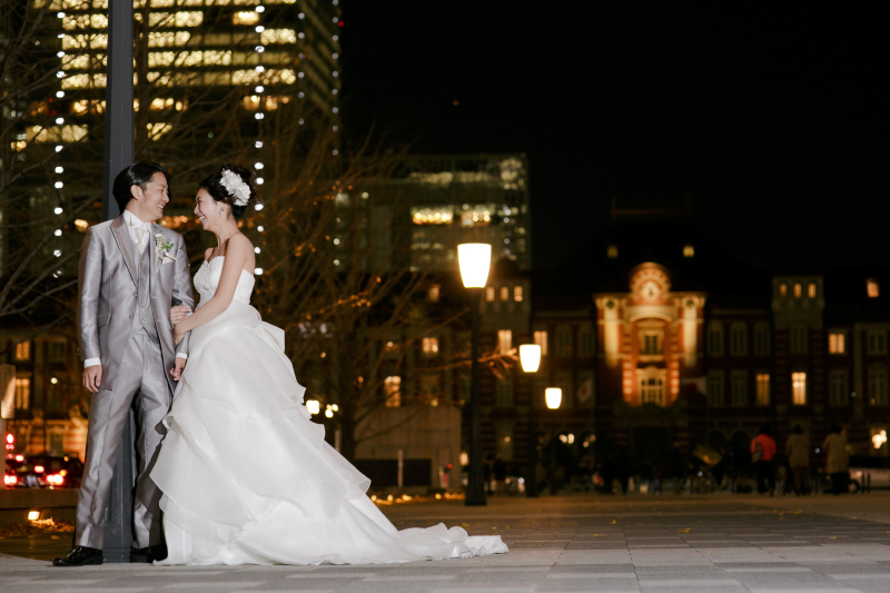 東京駅夜景撮影＊＊