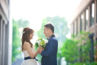 洋装　ロケーション撮影