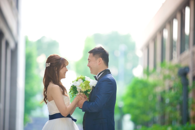 洋装　ロケーション撮影