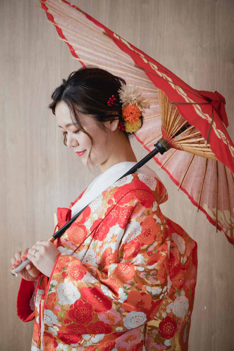 色打掛ショット