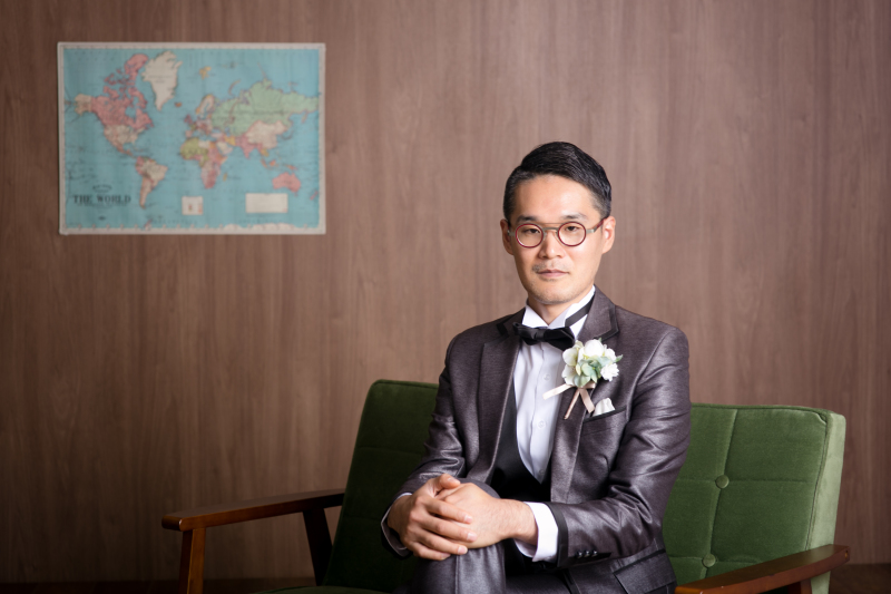 ご新郎様ショット