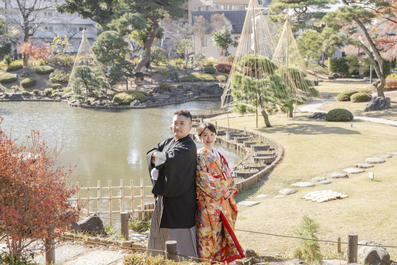 引きのショット＊