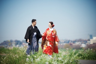 和装　ロケーション撮影
