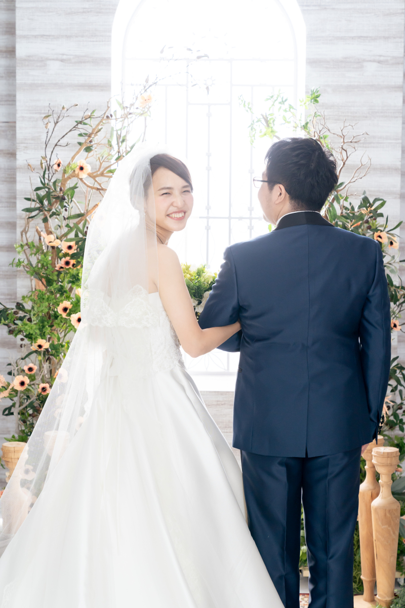 振り返り笑顔♡