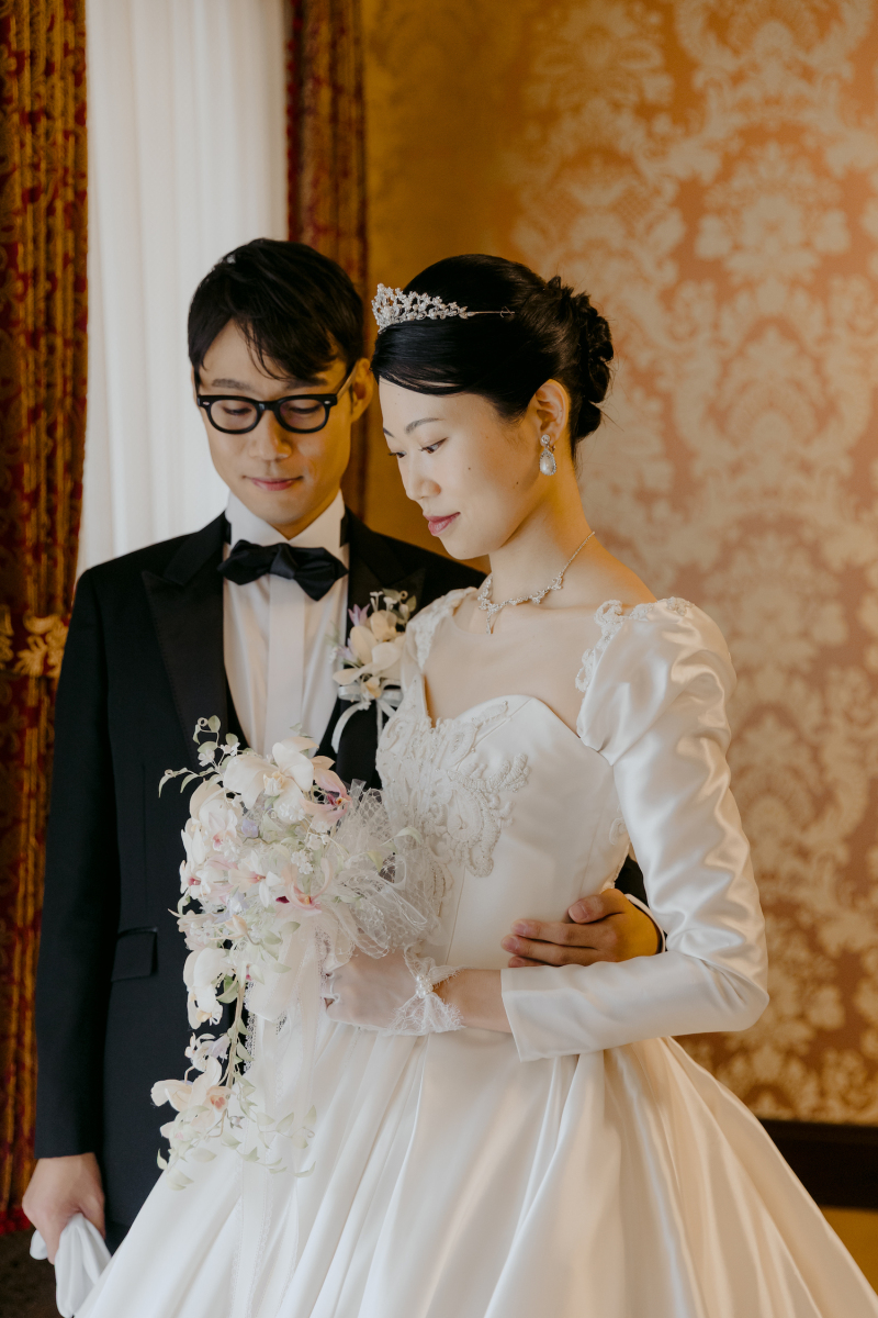 まずはお二人ならんだショットからスタートです!