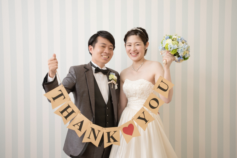 ありがとうをストレートに伝えます☆