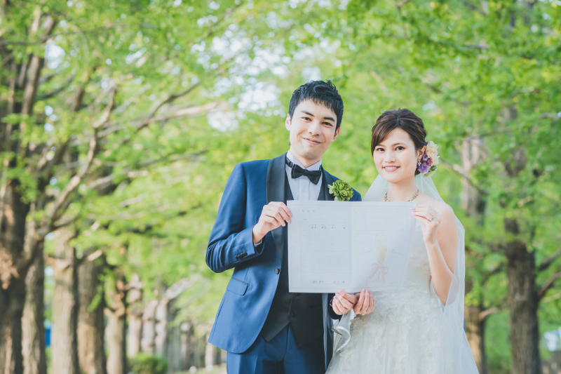 婚姻届とともに♪