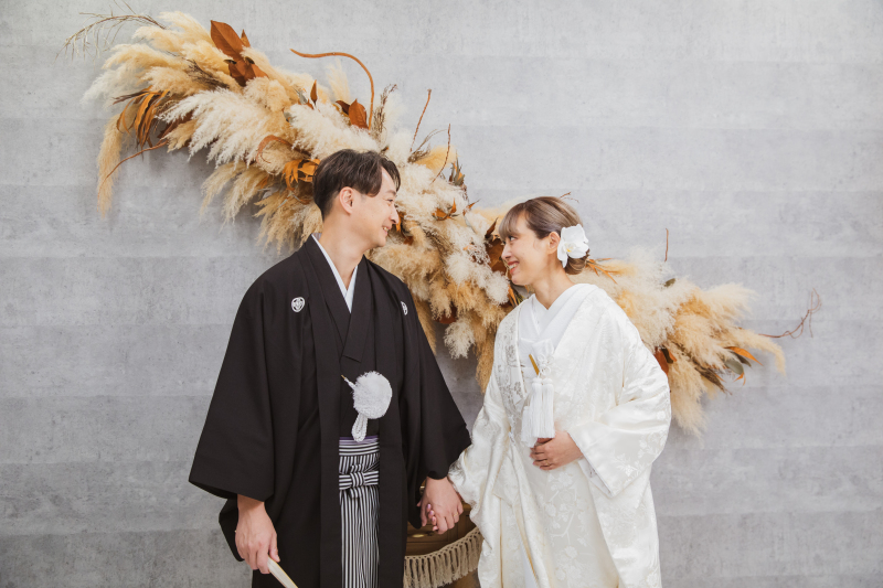 白無垢と袴で✳︎