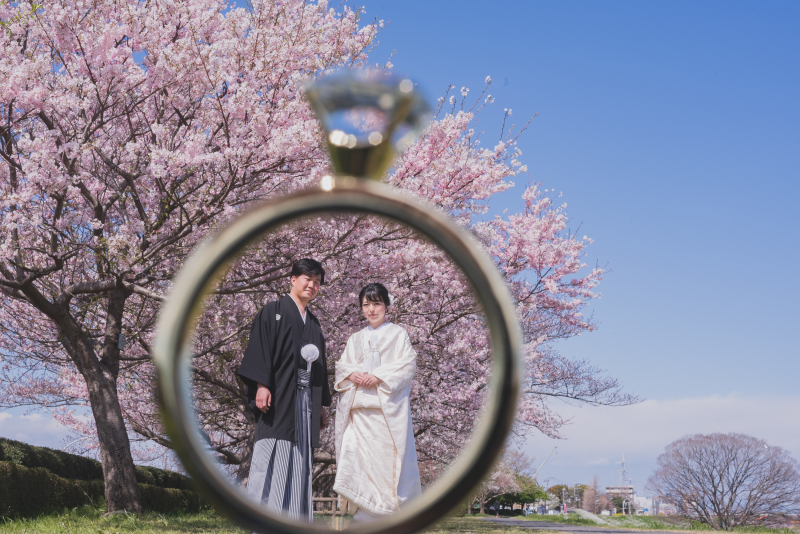 指輪の中に・・・