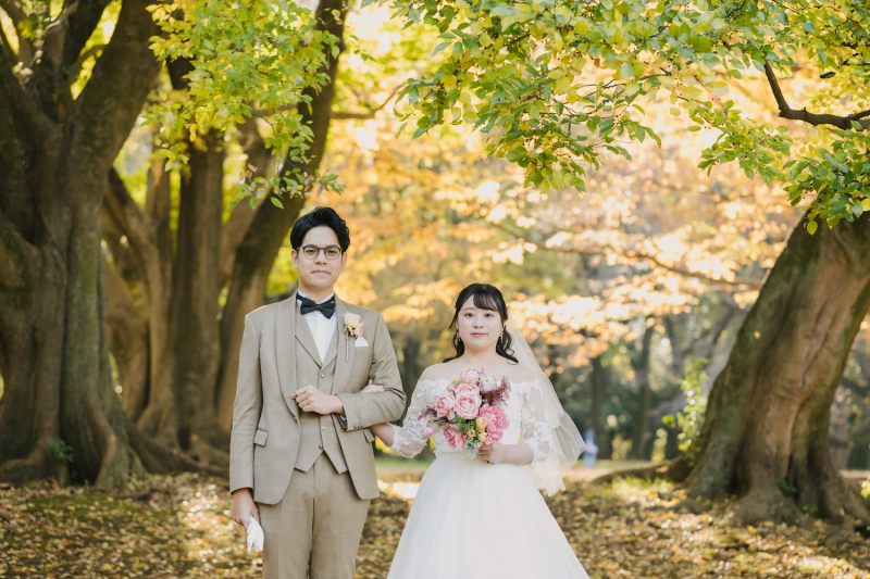 おふたりの雰囲気にあったスタイリング♡