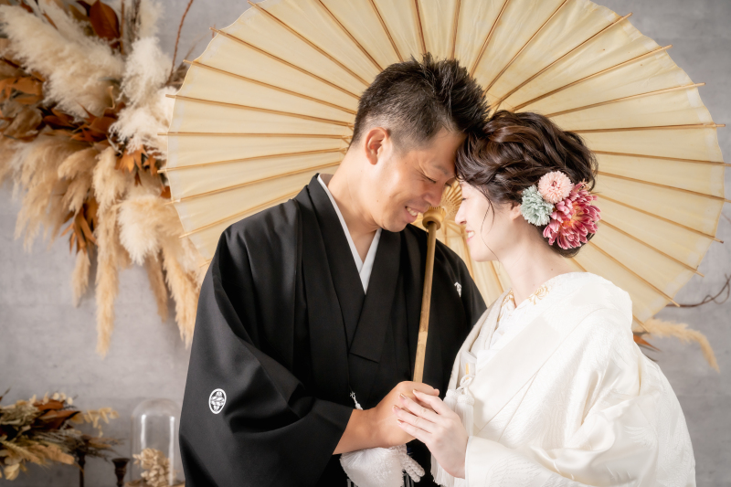 額をくっつけて♡