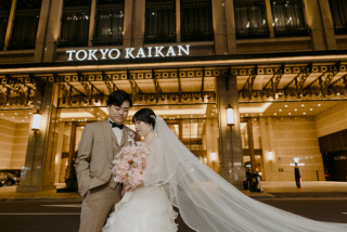 東京タワー前で洋装撮影！