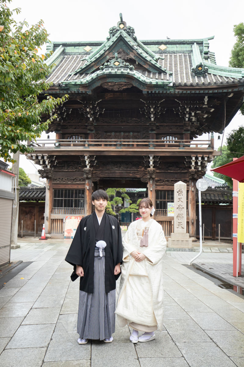 まずは帝釈天前から