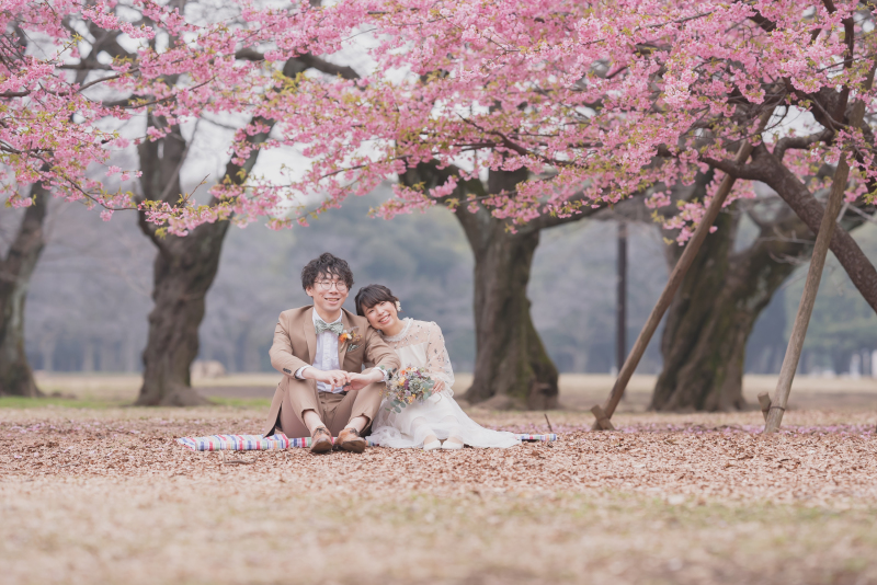 ピクニック気分で