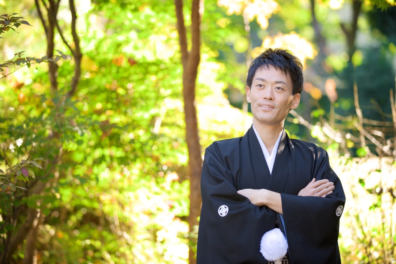 新郎様ソロショット!