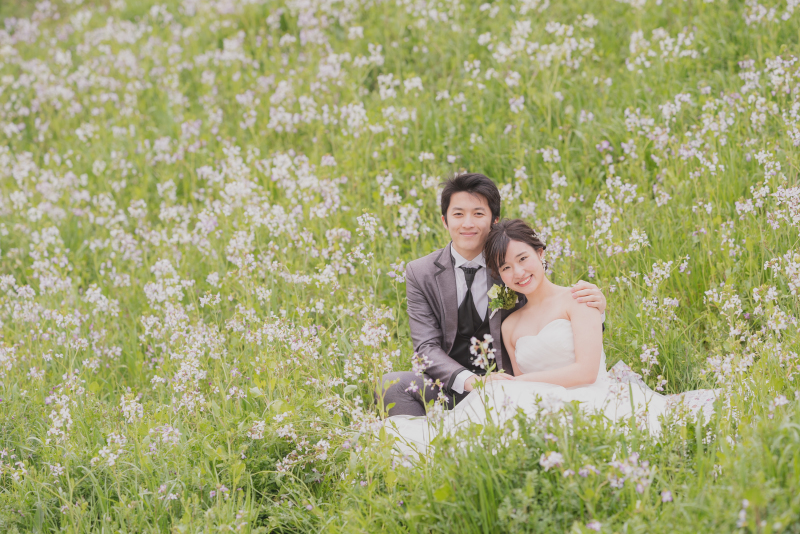 緑に囲まれて♡