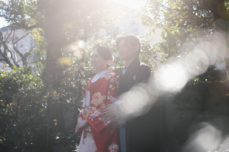 決まりきったポーズではなくお二人らしさを大切に