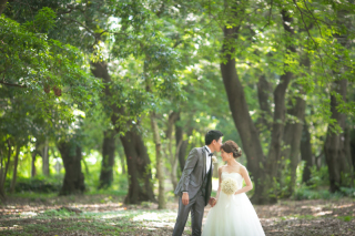 ロケーション撮影　洋装