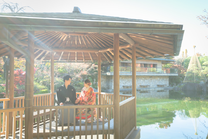 庭園ならではの一枚