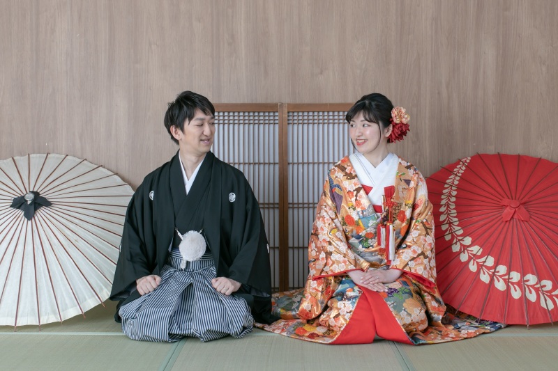 お座りショット