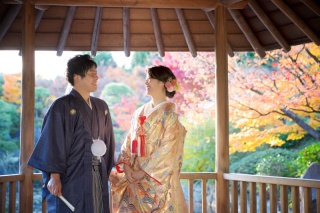 紅葉和装ロケーション