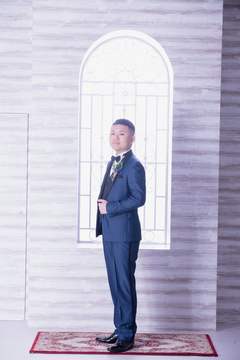 ご新郎様ソロショットも