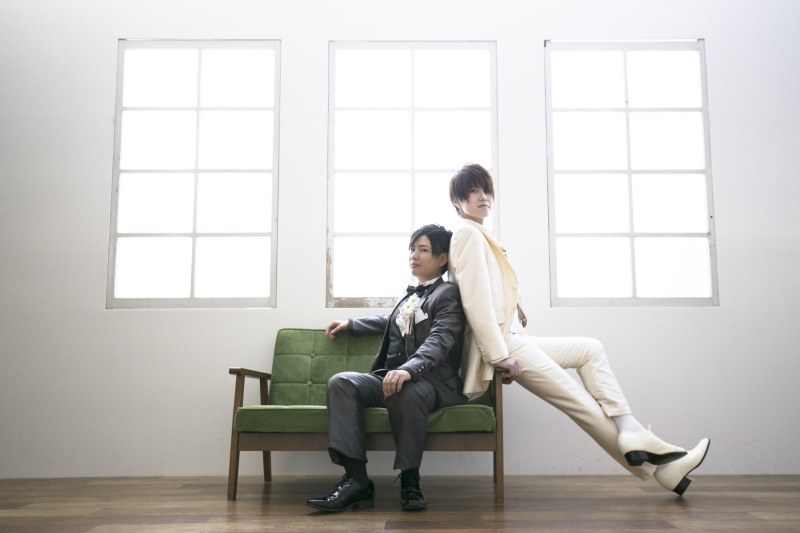 【タキシード×タキシード】スタジオ