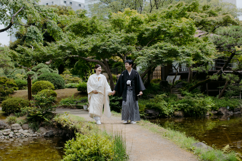 庭園をお散歩♪