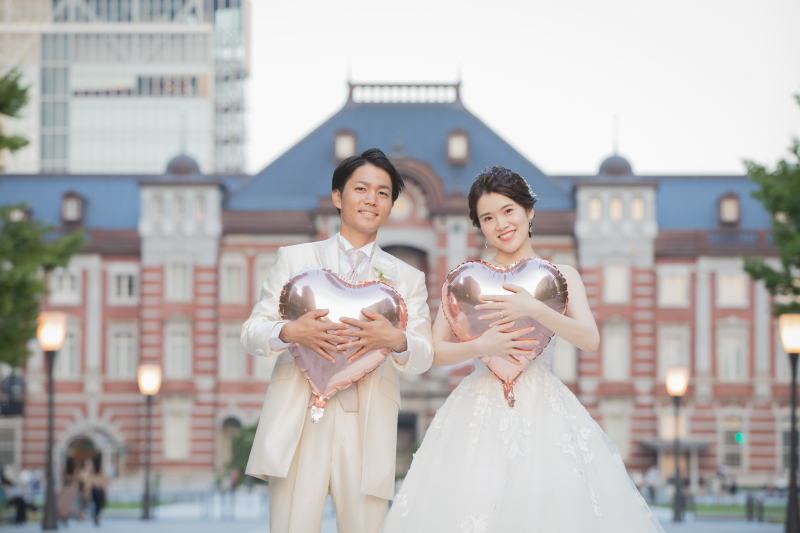 バルーンを持って♡