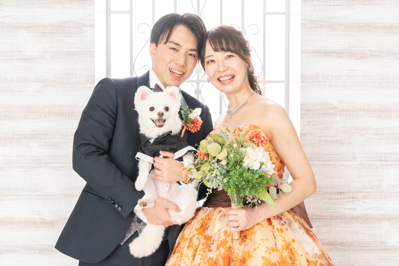 愛犬と一緒に♡